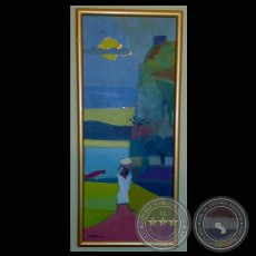 PAISAJE, 2008 - Óleo sobre tela RAMÓN AYALA CIDADE